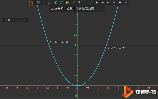 数学还能这样学?数学虚拟仿真实验室让2026中考真题 数学还能这样学?数学虚拟仿真实验室让2026中考真题